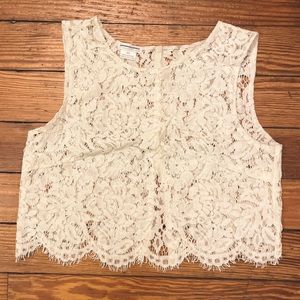 Jenny Yoo Cleo lace top
